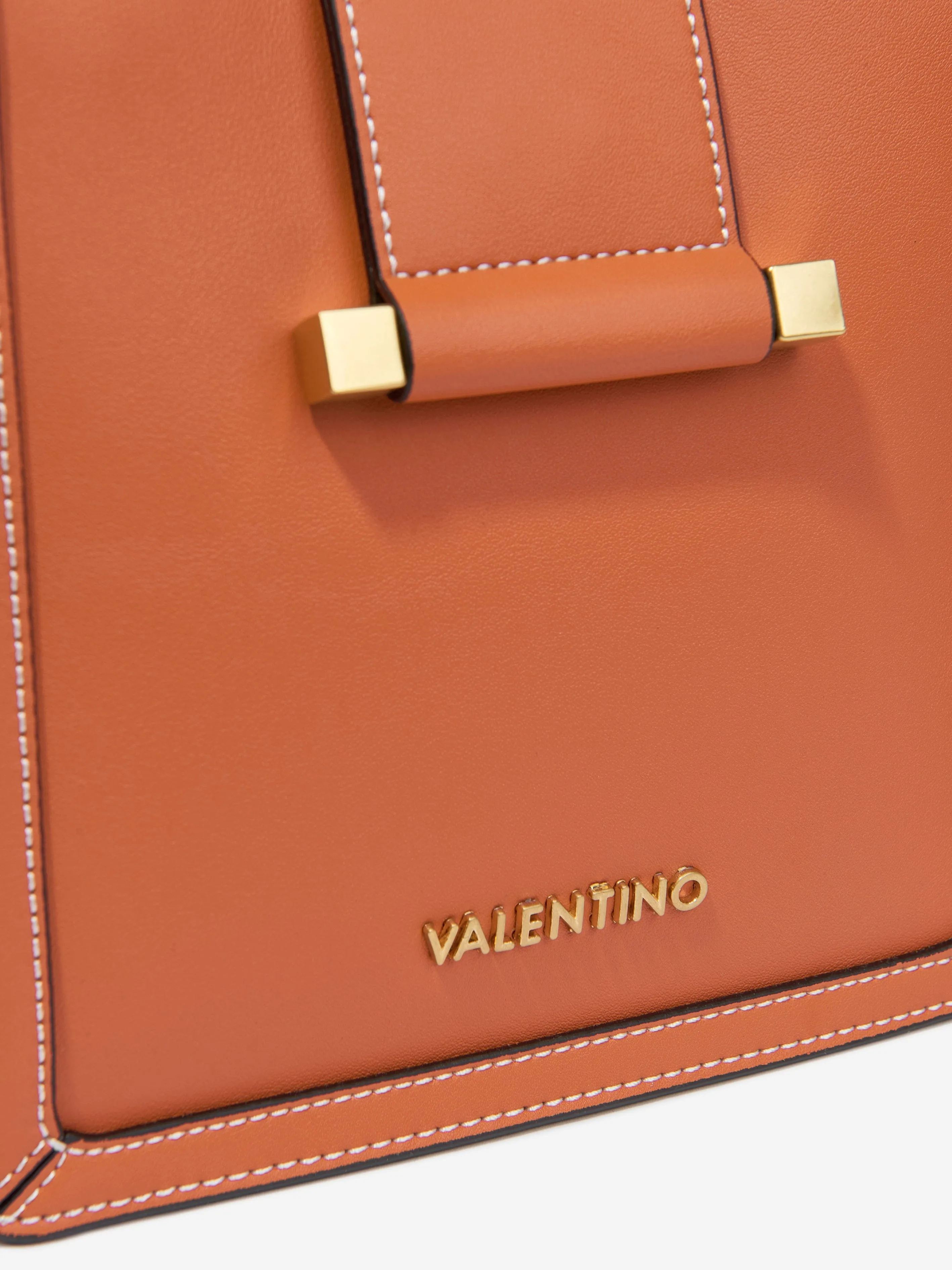 Valentino Girls Frosty Shopping Bag in Orange (W:19cm)