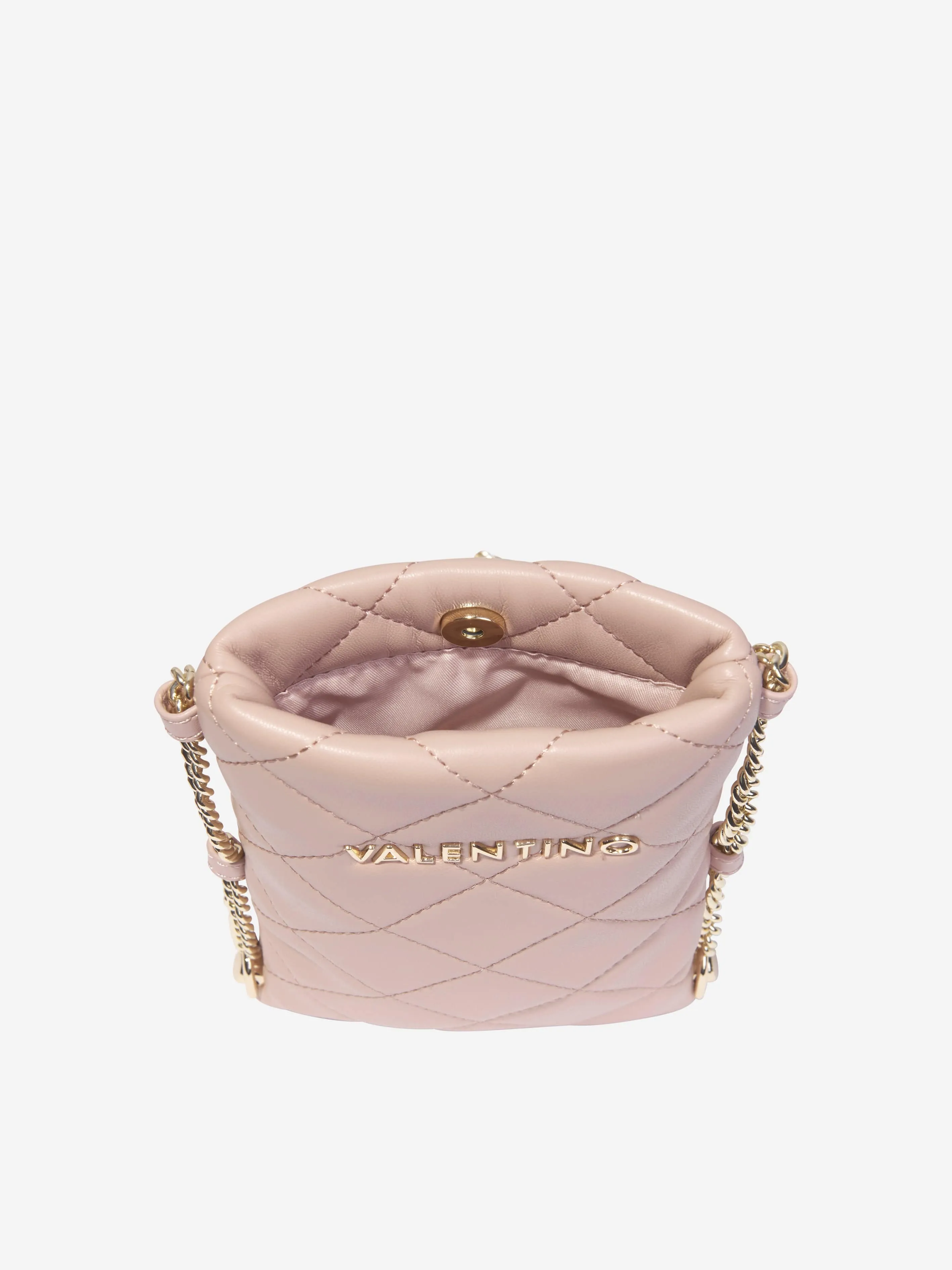 Valentino Girls Ocarina Crossbody Bag in Pink (W:13cm)