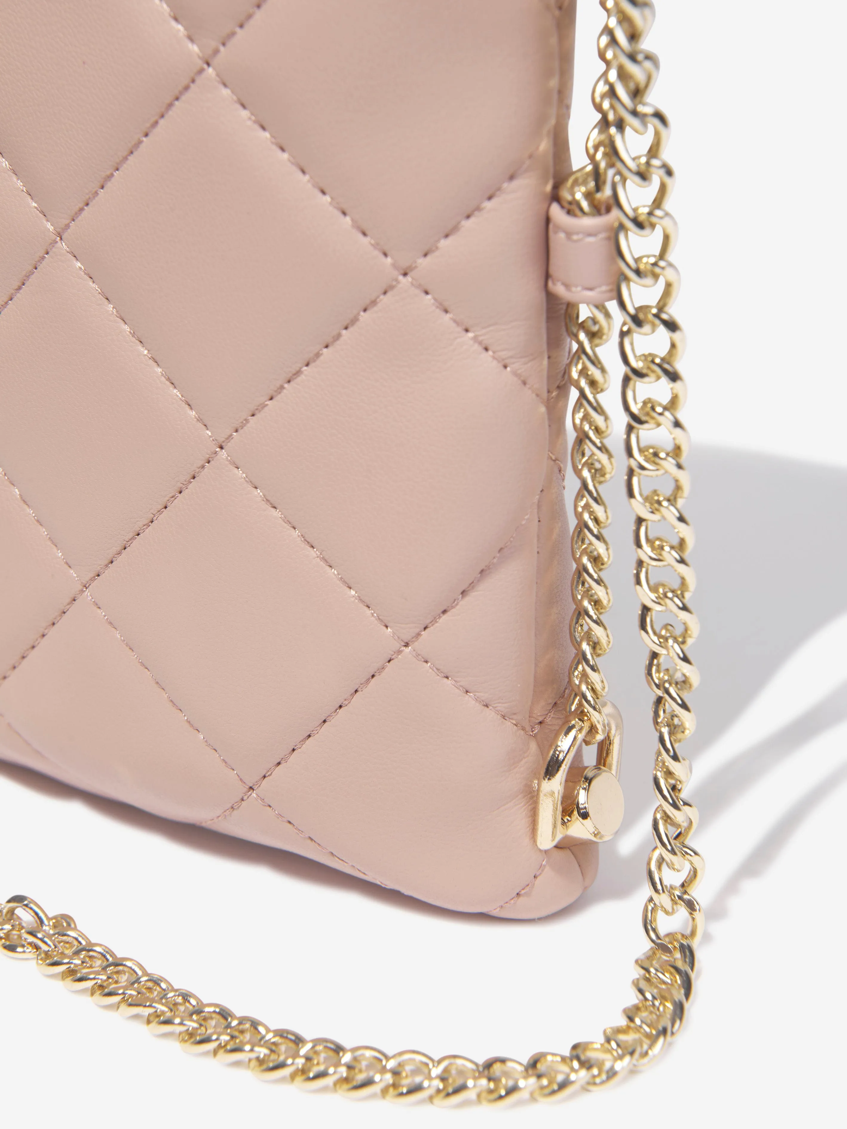 Valentino Girls Ocarina Crossbody Bag in Pink (W:13cm)