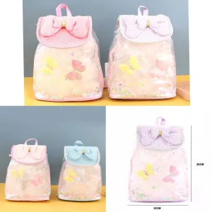 Versatile Butterfly Glitter Bow Bags.